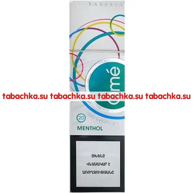 Сигареты Ome Menthol Superslim Сигареты Ome Menthol Superslim